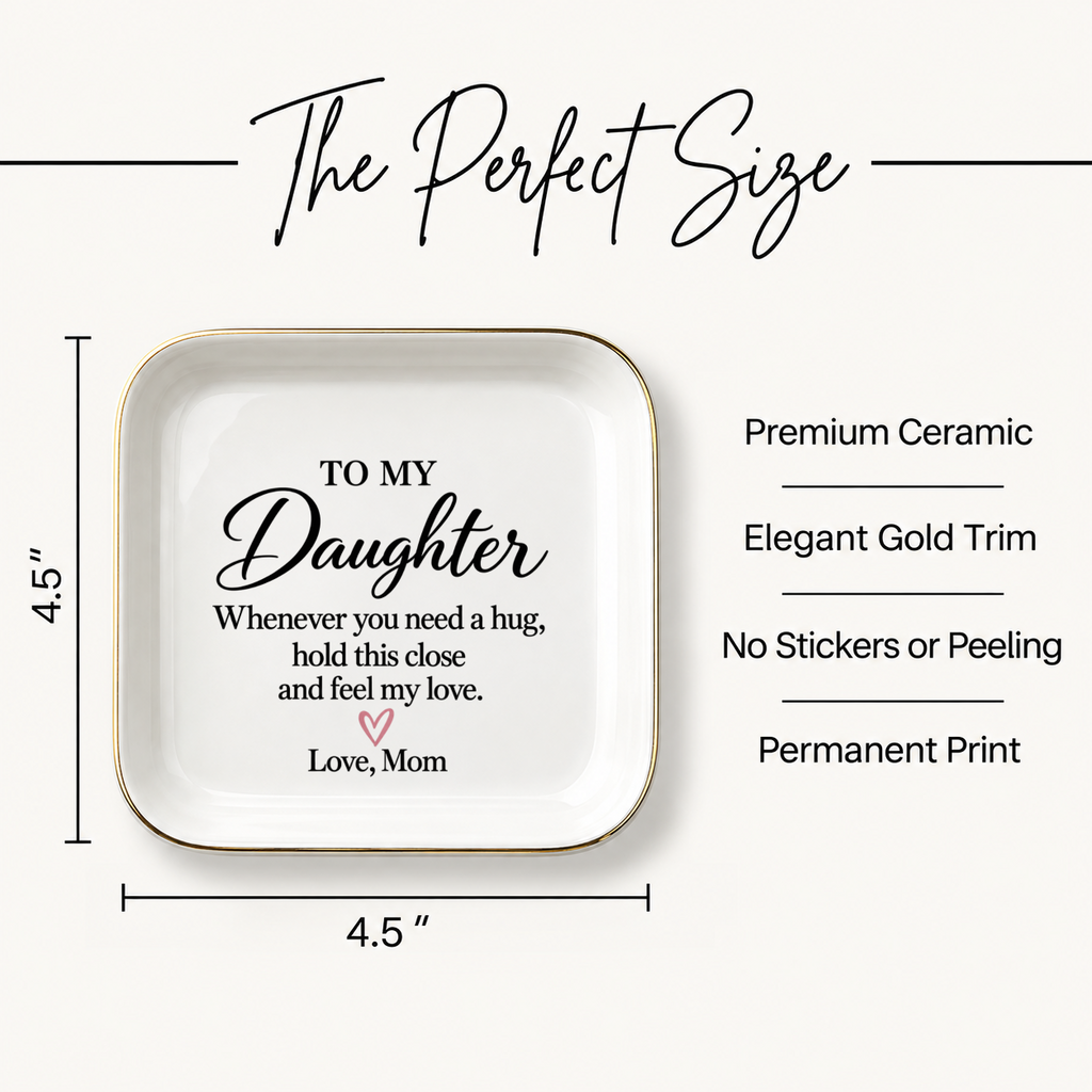 Daughter Jewelry Dish | Whenever You Need a Hug