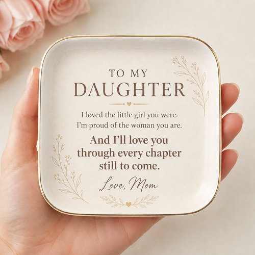 Daughter Jewelry Dish - Love Through Chapters