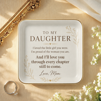 Daughter Jewelry Dish - Love Through Chapters