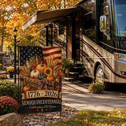 250 Years of Freedom - Semiquincentennial Garden Flag