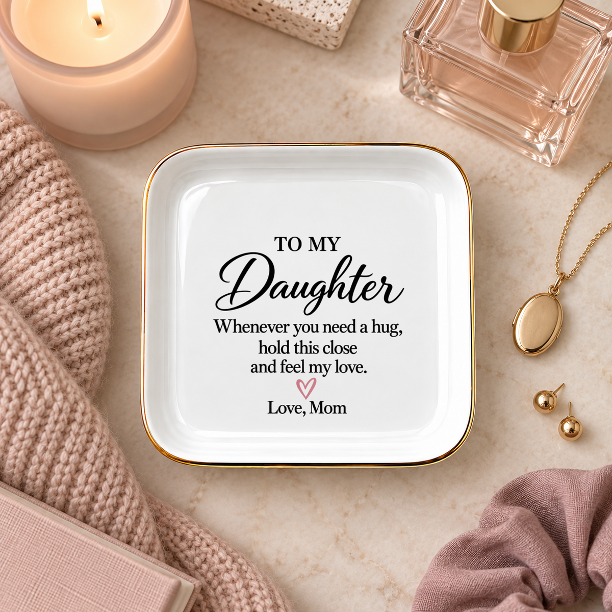 Daughter Jewelry Dish | Whenever You Need a Hug